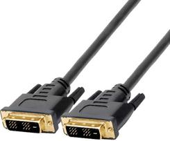 Fuj:tech DVI-I Single Link monitor cable, 3 m (921412)