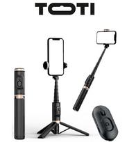 Telefono laikiklis SEEK TOTI SEEK TOTI Selfie Stick with Hidden Design Stable Tripod Q12, Black (Black)