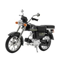 1/12 Honda JiaLing JH-70 Motociklų Modeliai Žaislai Lydinio Liejimo Klasikinis Variklis Amortizacija Muzika Šviesa Modeliai Vaikams Dovanos juoda