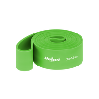 Latekso mankštos juosta - Power Band PL-5, žalia 23-55 kg REBEL ACTIVE