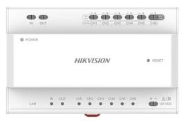 Dviejų laidų vaizdo/garso skirstytuvas Hikvision DS-KAD706Y-P