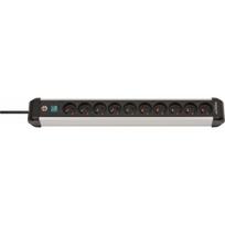 Brennenstuhl Premium-Alu-Line 10GN 3m Black/ Silver