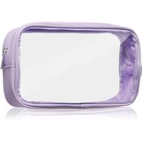 Notino Travel Collection Medium Clear Organizer skaidri kosmetinė M Purple 24x12,5x5 cm 1 vnt.