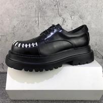 Nauji Prabangūs Vyriški laisvalaikio batai Suvarstomi storu padu Verslo Derby Batai Britų stiliaus Zapatos Hombre Sportbačiai Vyriški Loafers 38 juoda