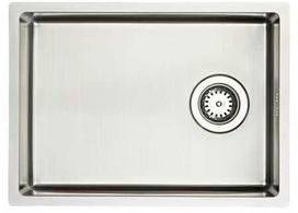 Solar Plus Flow FL35 nerūdijančio plieno virtuvės kriauklė 48x34 cm