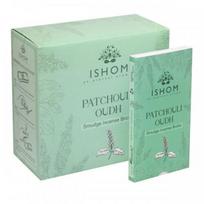 ISHOM Patchouli Oudh smilkalų plytelės x 12