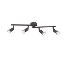 GLOBO 57382-4L - LED akcentinis šviestuvas OLIWA 4xGU10/3W/230V juoda