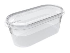 Daugkartinis maisto šaldymo indelis PLAST TEAM HELSINKI, skaidrus, 800 ml