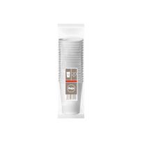 Vienkartiniai puodeliai ILAJA WHITE, 230 ml, 20 vnt.
