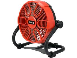 Akumuliatorinis ventiliatorius Yato YT-82933; 18/240 V (Be akumuliatoriaus ir pakrovėjo)