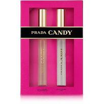 Prada Candy dovanų rinkinys, Prada Candy kvepalinis vanduo roll-on 10 ml + Prada Candy Kiss kvepalinis vanduo roll-on 10 ml