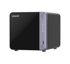 QNAP Cost-effective 4-bay 10GbE NAS | TS-432X-4G | Alpine | AL524 | Processor frequency 2 GHz | 4GB | DDR4 SODIMM | 90W adapter (12VDC), 100-240VAC