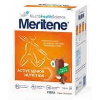 Meritene Active Senior Mityba Kokteilis Turtingas Pluošto Šokolado Skonio 14 Pakelių