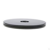 3''–6'' patefonas, akrilinis besisukantis diskas parduotuvės biuro pakeitimo ekranui, juodas, 5 colių 5 Inch juoda