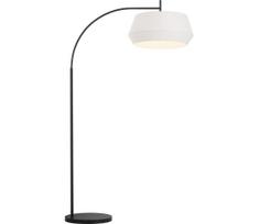 Nordlux - Toršeras DICTE 1xE27/60W/230V juoda/balta