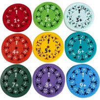 Mokomasis žaislas Math Fidget Spinner –/+