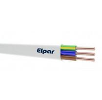 Behalogeninis apvalus monolitinis kabelis ELPAR, 3 x 2,5 mm², DCA klasė, 100 m