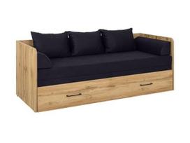 Sofa-lova Tetrix, juoda