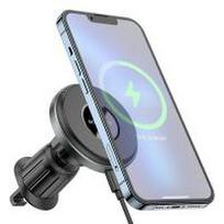 Automobilinis laikiklis-įkroviklis Borofone Magsafe 15W