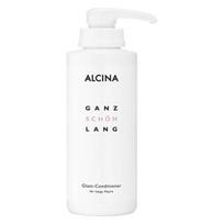 ALCINA Blizgesio suteikiantis kondicionierius ilgiems plaukams GANZ SCHÖN LANG, 500 ml