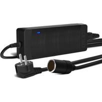 Automobilio maitinimo adapteris AC DC maitinimo šaltinio adapteris Maitinimo keitiklis 200V 230V Į 240V Į 12V Cigarečių degiklio maitinimo adapteris Automobilinio įkroviklio adapteris 10A 120W 16.5*6*3.5cm juoda