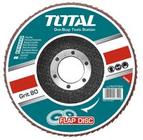 Žiedlapinis diskas kampiniam šlifuokliui TOTAL, 115x22mm, P60, TAC631152