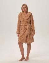 Šiltas Chalatas Fredda 41955-80X Smėlinis XXL Smėlinė