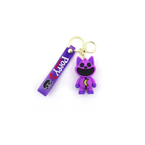 Raktų pakabukas violetinis katinas - CatNap / Smiling Critters