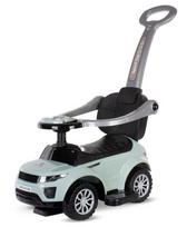 Sun Baby stumdukas su rankena ir apsauginiu lankeliu Sport Car, šalavijų žalia, 24 m+, apkrova 27 kg