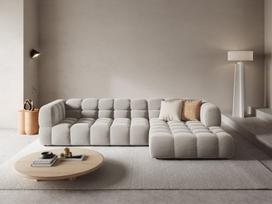 Minkštas kampas Cosmopolitan Design Sky 4, smėlio, dešininis