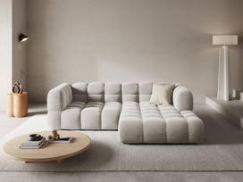 Minkštas kampas Cosmopolitan Design Sky 3, smėlio, dešininis