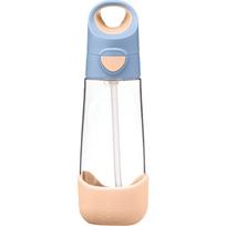 b.box Bottle with Straw butelis su šiaudeliu Peach 1 vnt.