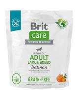 BRIT CARE Dog Grain-Free Adult large breed salmon su lašiša suaugusiems didelių veislių šunims 1kg