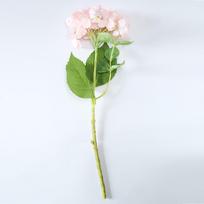 Dirbtinė hortenzija 54cm, Švelniai rožinė