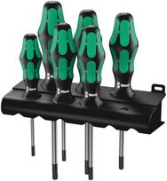 Atsuktuvų komplektas Wera 367/6 TORX HF Kraftform Plus; 6 vnt.
