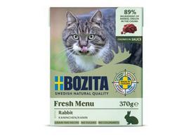 BOZITA Triušiena padaže - Drėgnas kačių maistas - 370g