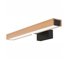 Brilagi-LED vonios veidrodžio apšvietimas WOODY MIRROR LED/8W/230V IP44 ąžuolas/juoda