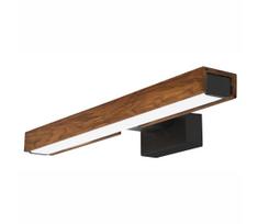 Brilagi-LED vonios veidrodžio apšvietimas WOODY MIRROR LED/8W/230V IP44 ąžuolas/juoda