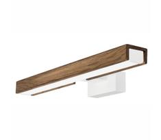 Brilagi- LED vonios veidrodžio apšvietimas WOODY MIRROR LED/8W/230V IP44 ąžuolas/balta