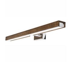 Brilagi-LED vonios veidrodžio apšvietimas WOODY MIRROR LED/12W/230V IP44 ąžuolas/chromas