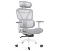 Ergonomiška biuro kėdė LEVANO pilka/balta/juoda