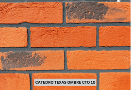 Plytų imitacinė medžiaga („Lankstus klinkeris“) CATEDRO TEXAS OMBRE CTO 10