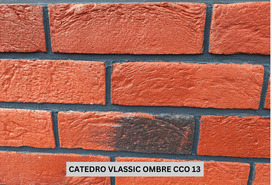 Plytų imitacinė medžiaga („Lankstus klinkeris“) CATEDRO CLASSIC OMBRE CCO 13