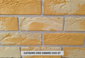 Plytų imitacinė medžiaga („Lankstus klinkeris“) CATEDRO ORO OMBRE COO 07