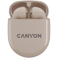 CANYON headset TWS-6 Beige