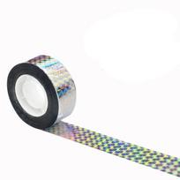 Dvipusė holo atspindinti juosta - 24mm - 50m - paukščių atbaidiklis