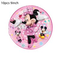 Vienkartinės lėkštutės Minnie Mouse, 23cm, 10 vnt.
