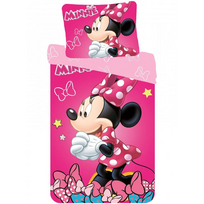 Vaikiškas patalynės komplektas Minnie Mouse, 140x200, 2 dalių