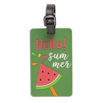 FABRIZIO Travel luggage tag 10446 - Spalvota