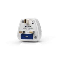 TRAVEL BLUE kelioninis adapteris 896 - Balta
